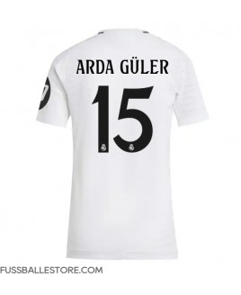 Günstige Real Madrid Arda Guler #15 Heimtrikot Damen 2024-25 Kurzarm